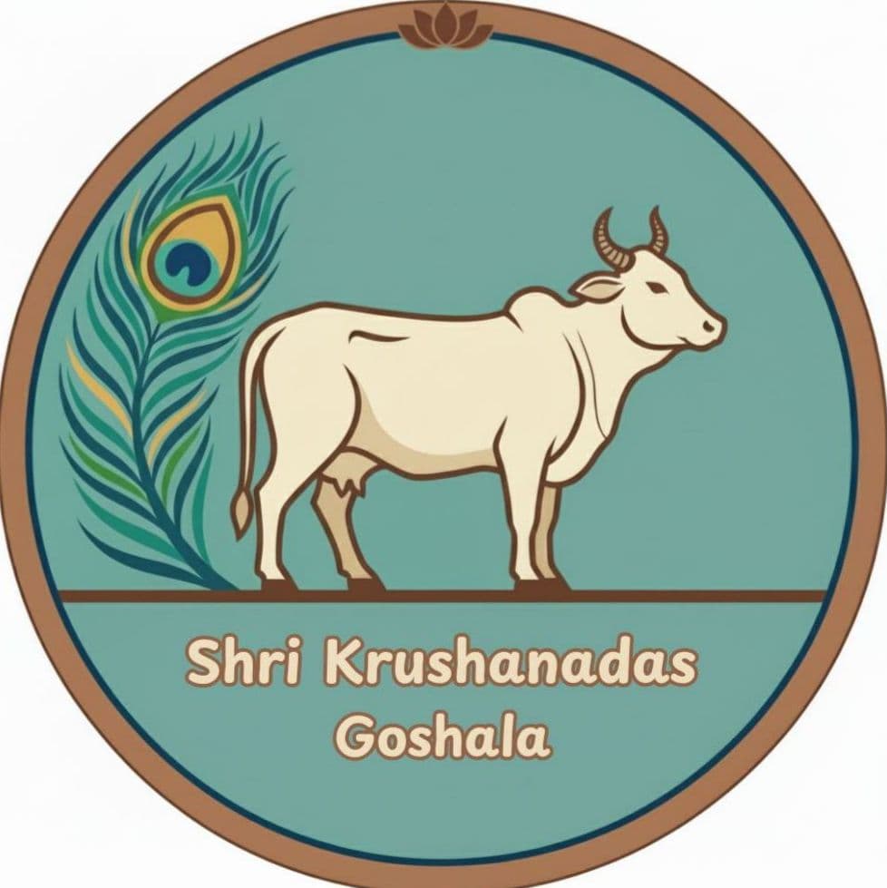 Shri Krushanadas Goshala Logo