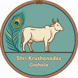 Shri Krushanadas Goshala Logo